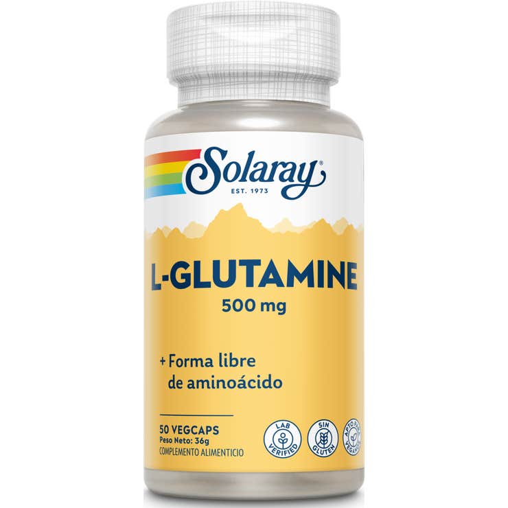 Solaray L-Glutamina 500 mg 50 caps