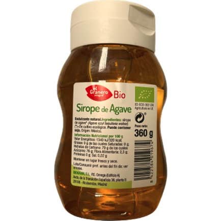 El granero Integral Jarabe Agave Bio 360 g