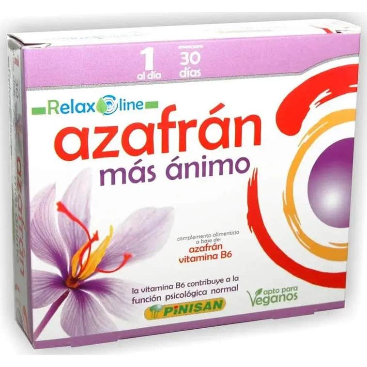Pinisan Azafrán Más Ánimo 30caps