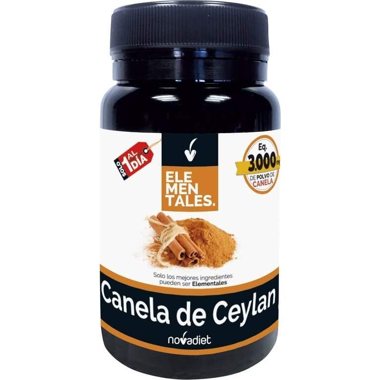 Nova Diet 5 X Canela De Ceylan 30 Cápsulas Vegetales - Imagen 2