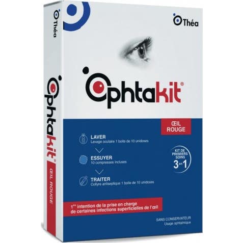 Théa Ophtakit Ojos Rojos Kit Tratamiento 1 ud