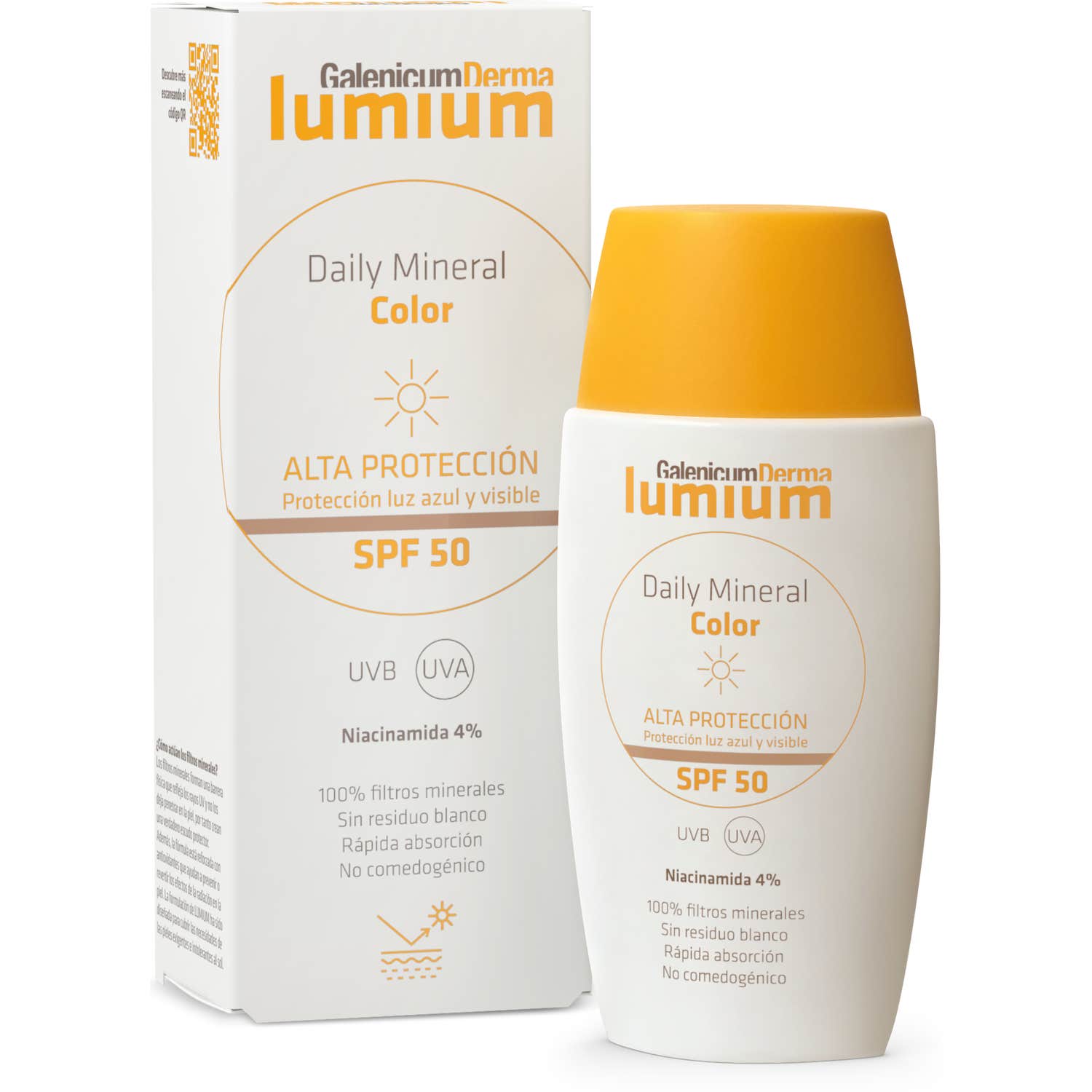 GalenicumDerma Lumium Daily Mineral Color Spf50 50ml