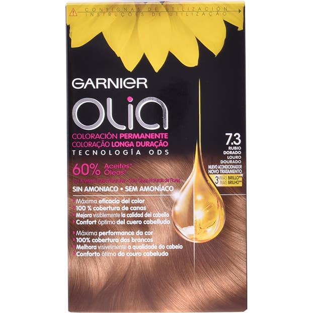 Garnier Kit Olia Coloracion Permante N°73 Golden Dark Blonde