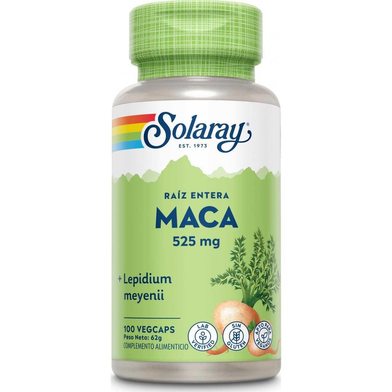 Solaray Maca 525Mg 100Cáps