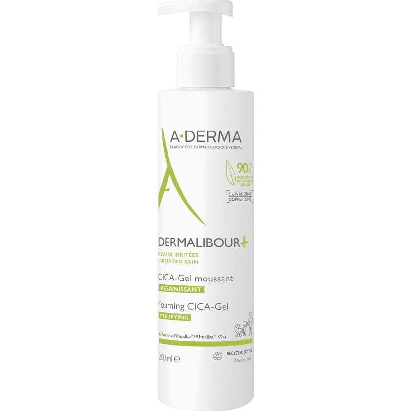 A-Derma Dermalibour + CICA Gel Espumoso 200ml