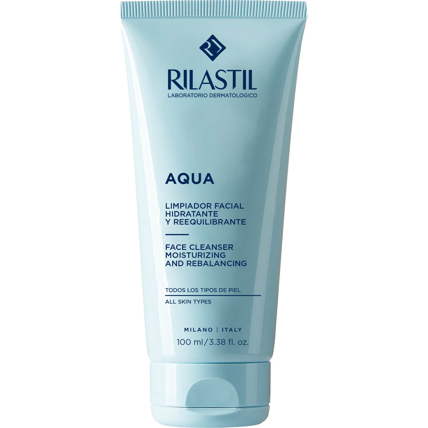 Rilastil Aqua Gel Limpiador Facial Hidratante 100ml