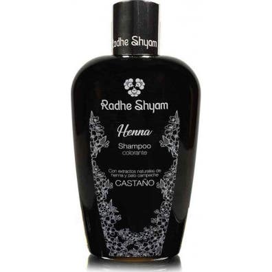 Radhe Shyam Champú Henna Color Castaño 400ml