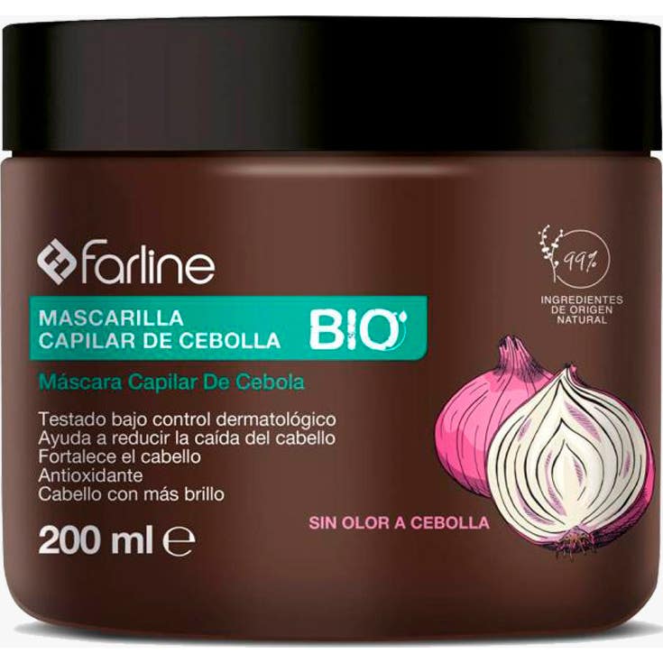 Farline Mascarilla Capilar Cebolla 200ml