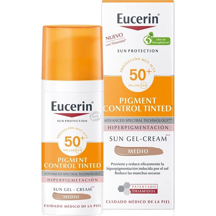 EucerinSun Pigment Control Gel-Crema Tono Medio SPF50+ 50ml