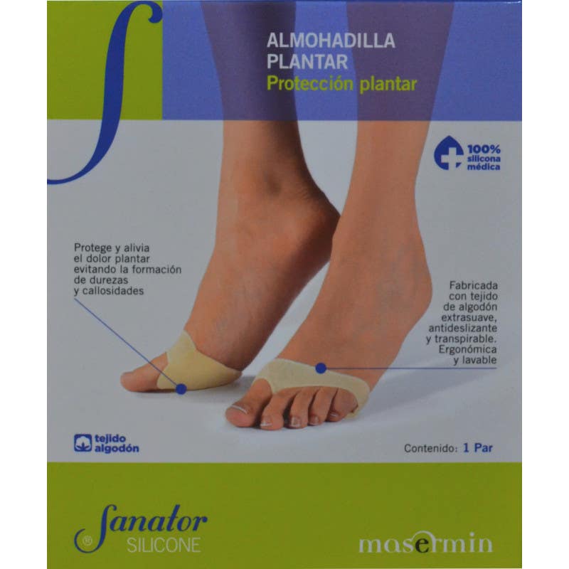 Sanator Almohadilla Plantar Silicona T 35/ 36