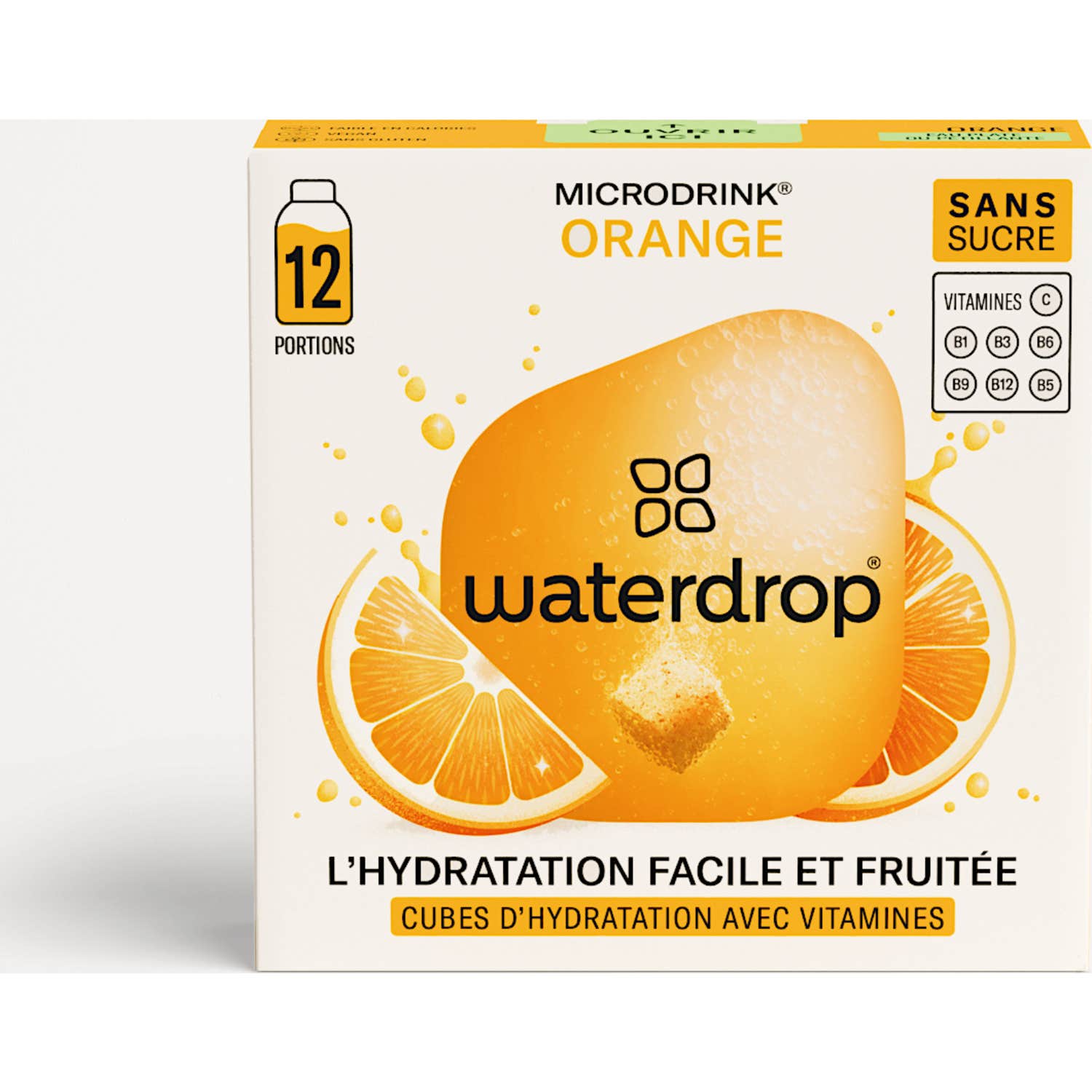 Waterdrop Microdrink Naranja 12x2.1 gr | Natural Doctor