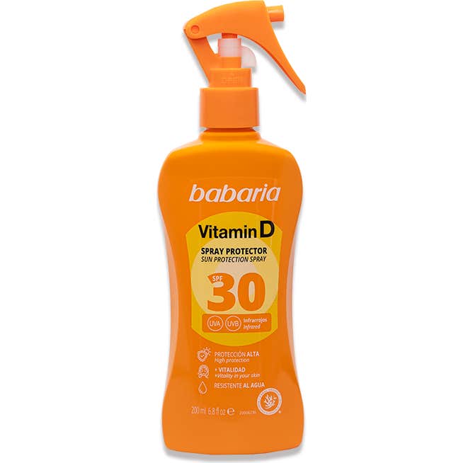 Babaria Spray Protector Solar Vitamina D Spf30 200ml