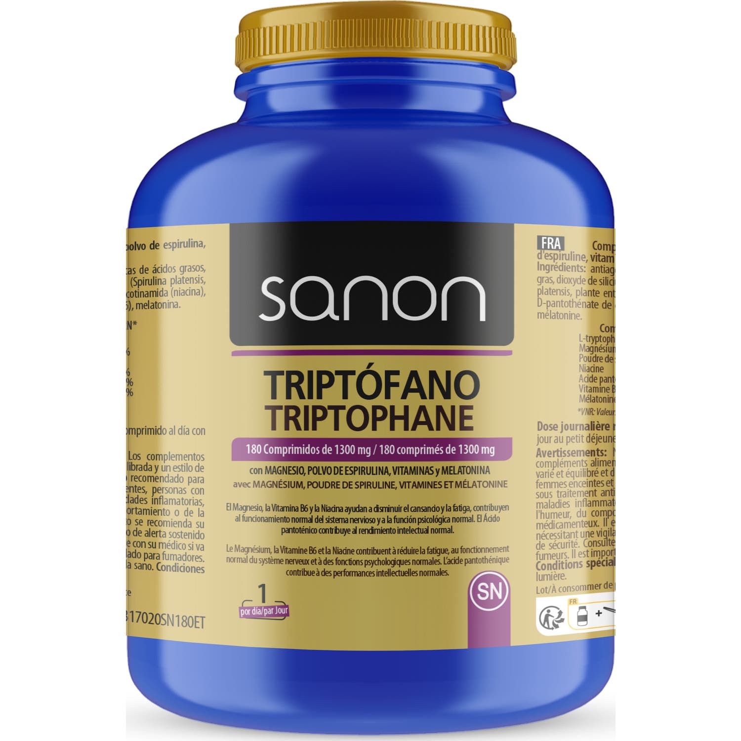 Sanon Triptófano 180comp