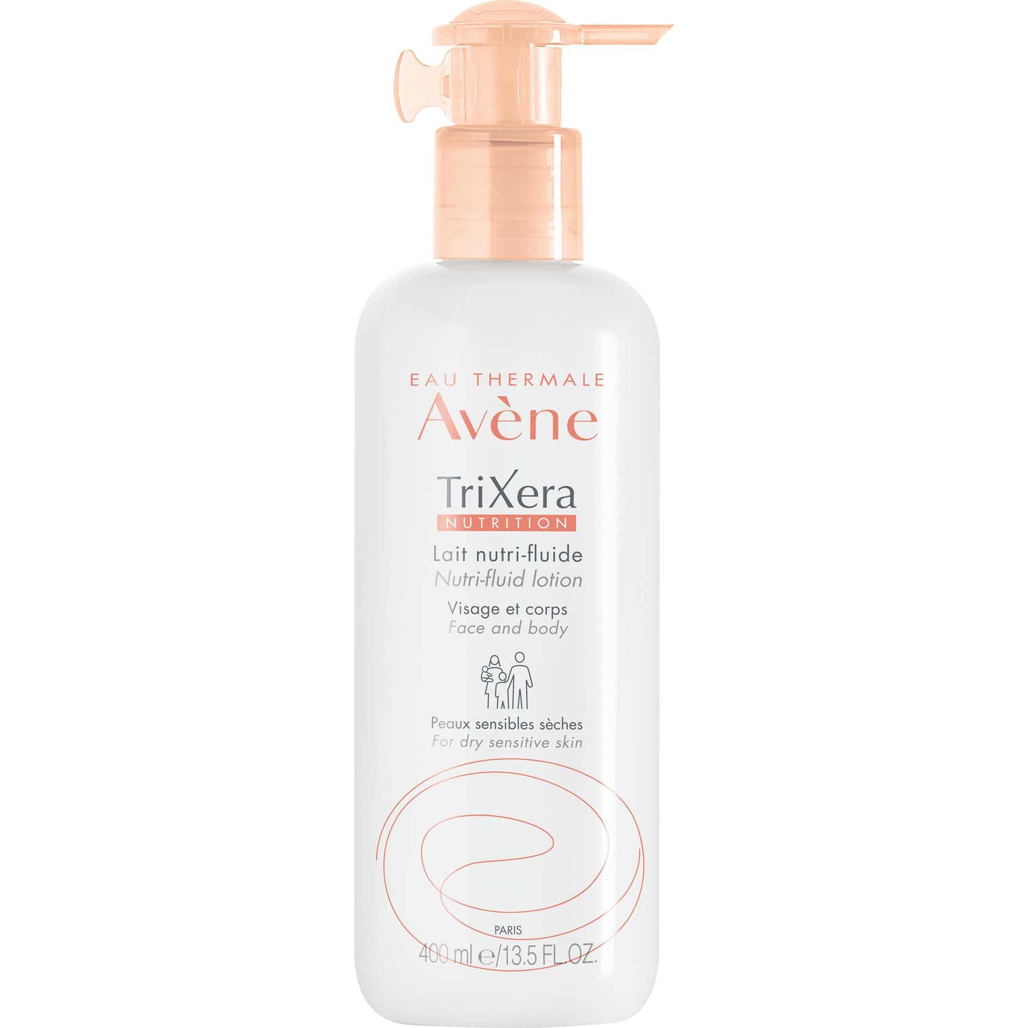 Avène Trixera Nutrition Leche Nutrifluida Rostro y Cuerpo 400ml