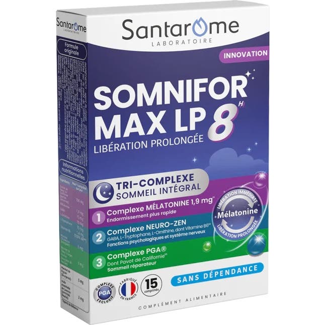 Santarome Somnifor Max Lp 8H 15comp