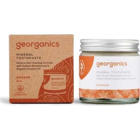 Georganics Dentífrico Mineral Naranja Crema 120ml