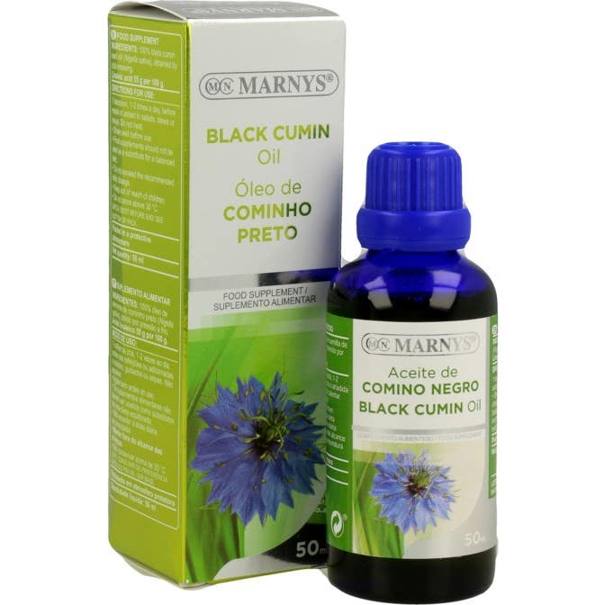 Marnys® Negro Aceite Puro De Comino (Alimentario) 50 Ml - Imagen 3