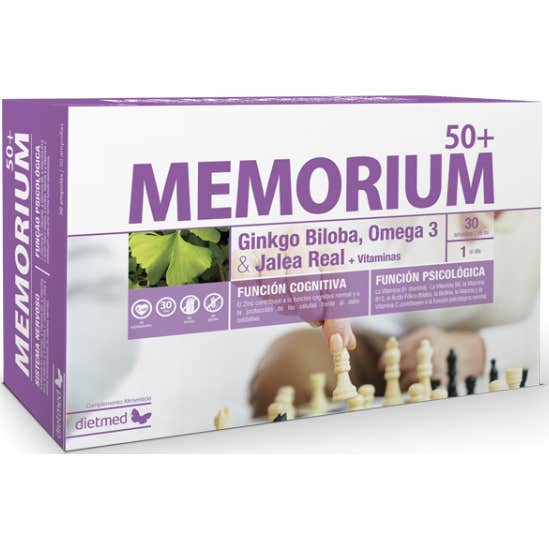 Dietmed Naranja Memorium 50+ 30 Ampollas