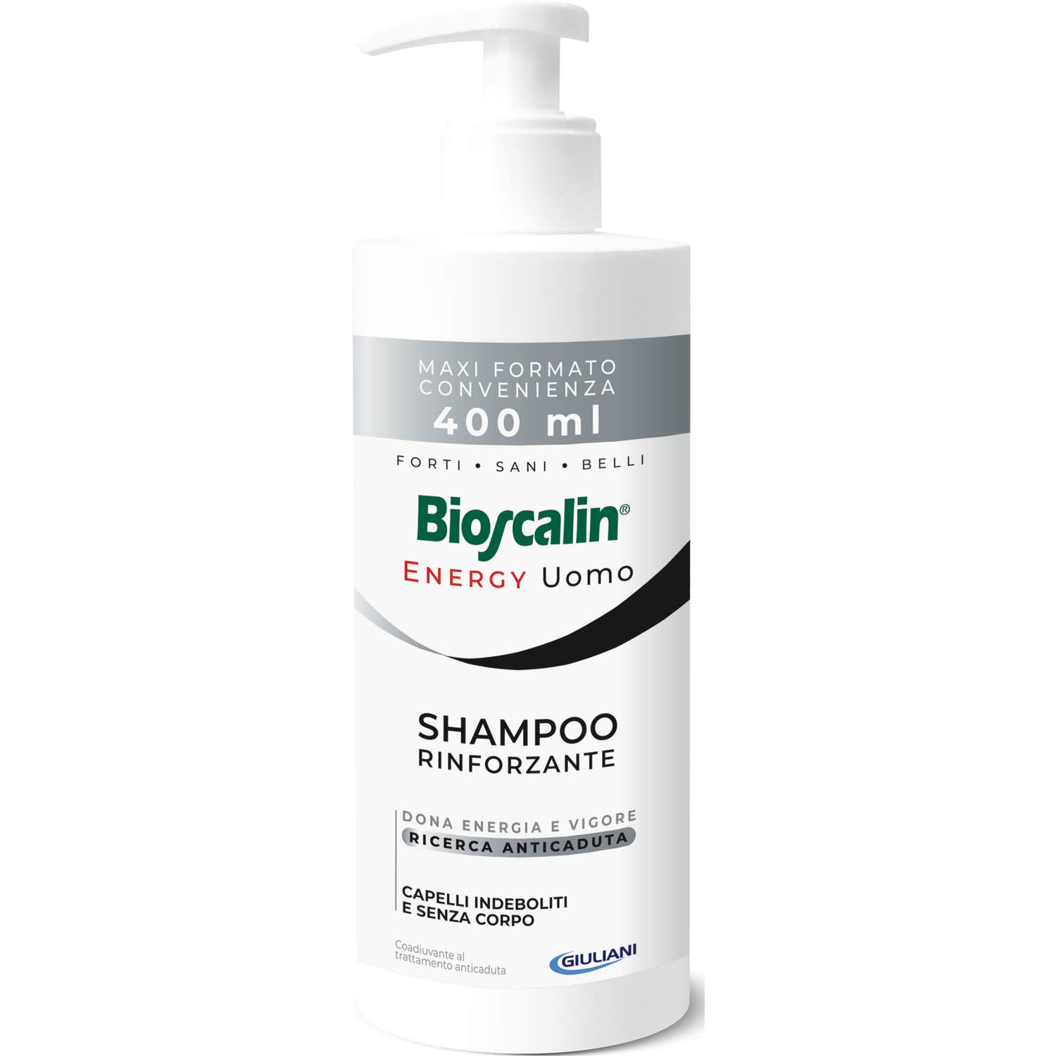 Champú Bioscalin Energy para hombres Tamaño maxi 400ml