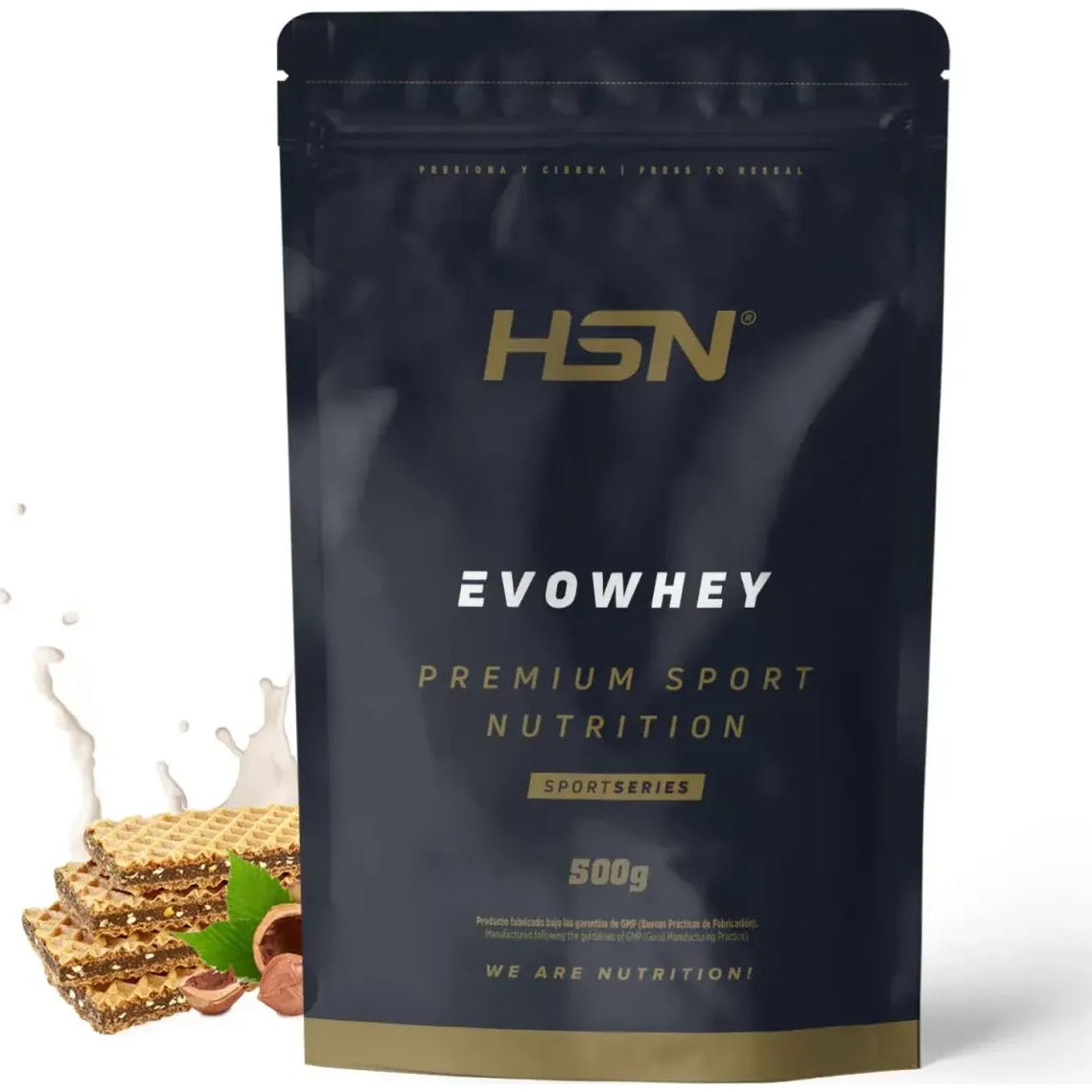 HSN Evowhey Protein Barquillo de Crema de Avellana 500 g | Natural Doctor