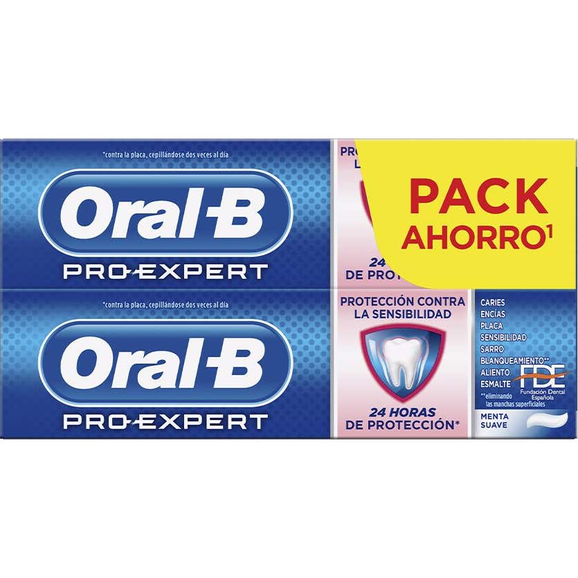 Oral-B Pro-Expert Sensibilidad & Blanqueante Dentífrico 2x75ml