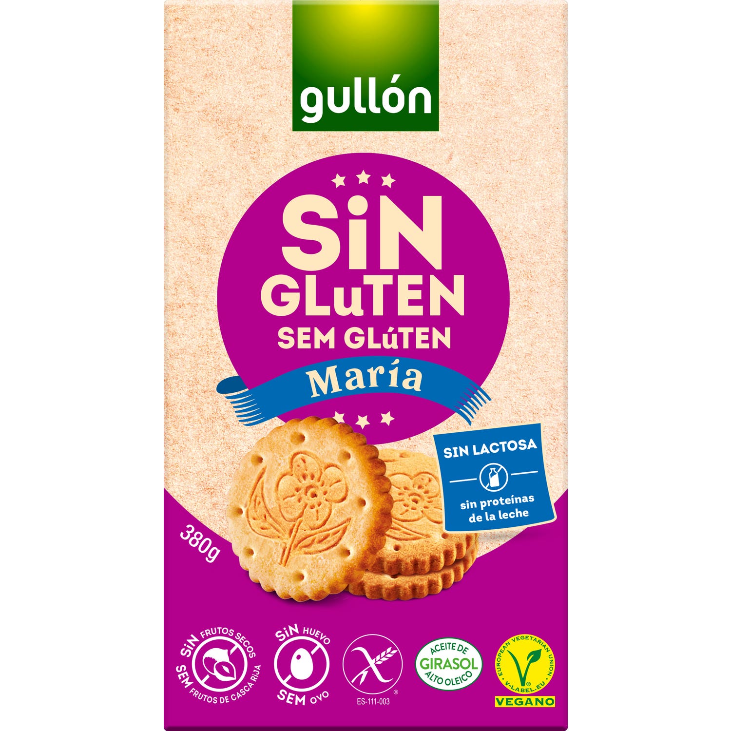 Gullon Galletas Maria Sin Gluten 400g
