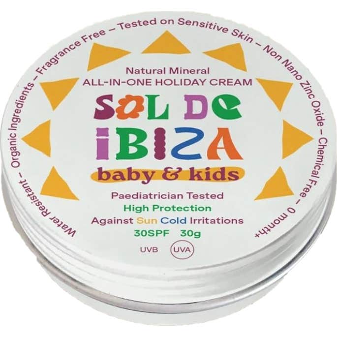 Sol de Ibiza Latita Crema Solar Bebé 0 Meses Spf30 30g
