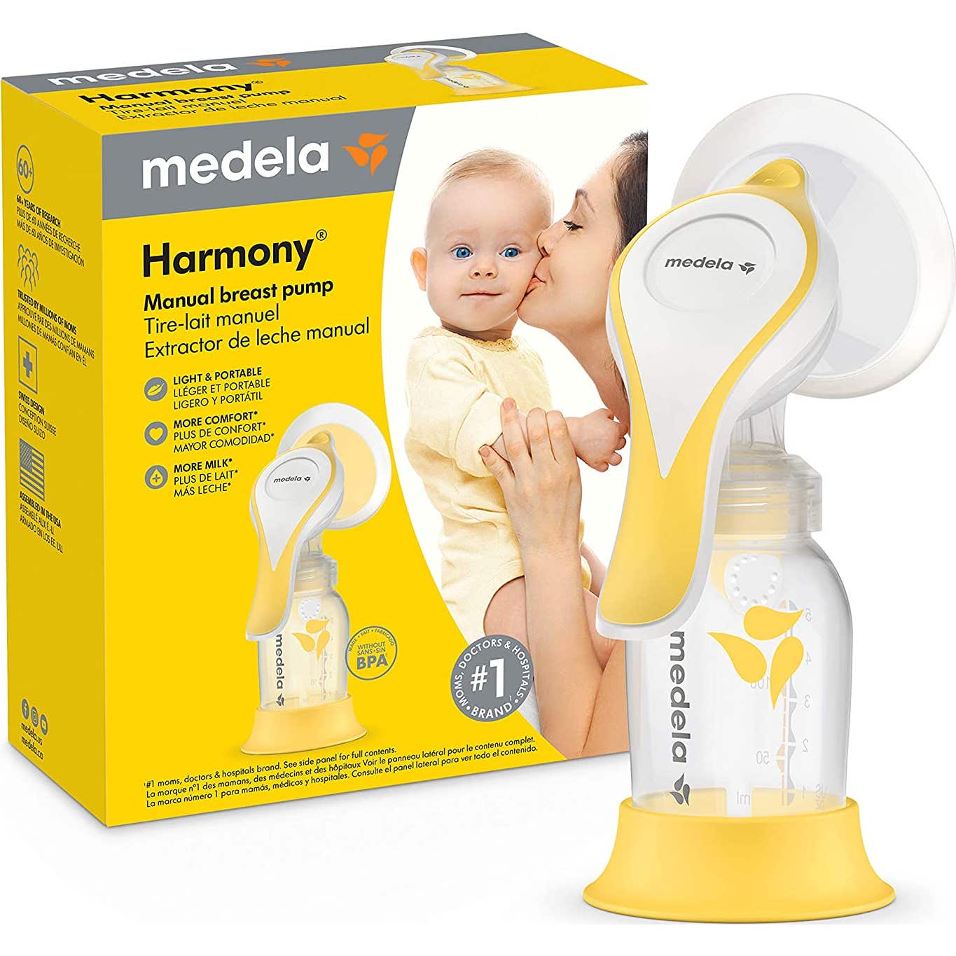 Medela Harmony Extractor de Leche Manual 1ud