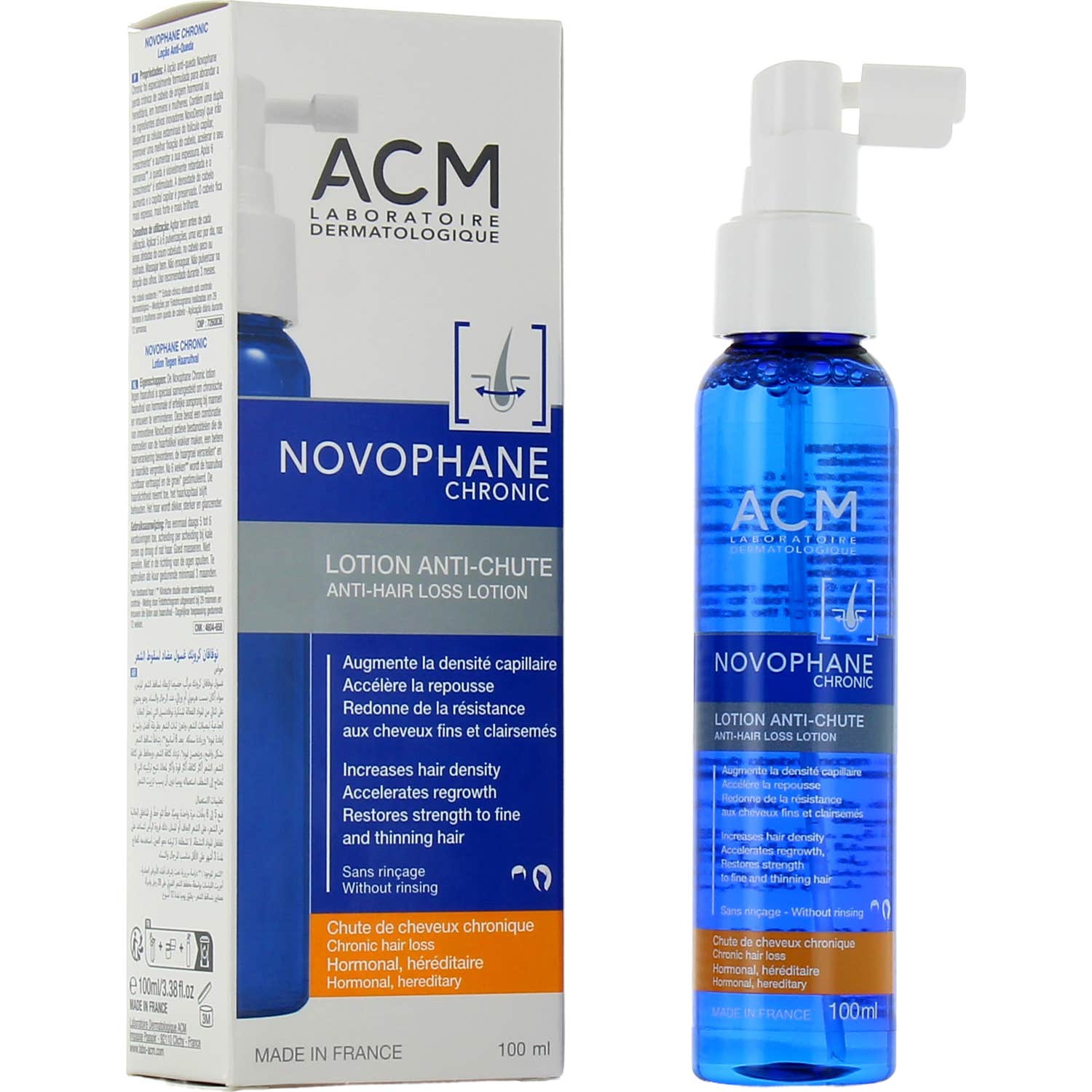 Novophane Chronic Loción Anticaída 100ml