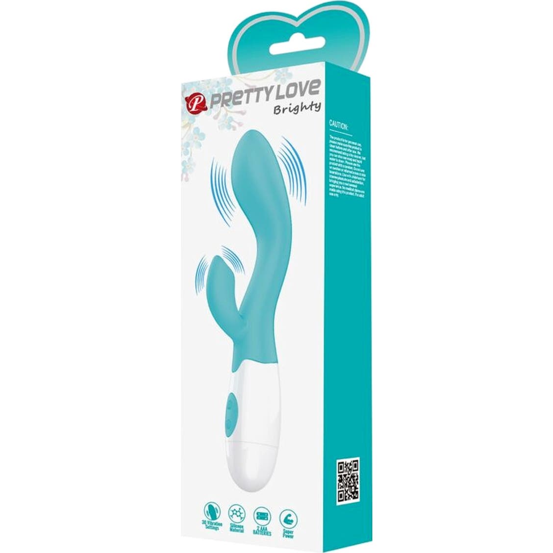 Pretty Love Brighty Vibrador Punto G Verde Agua 1ud