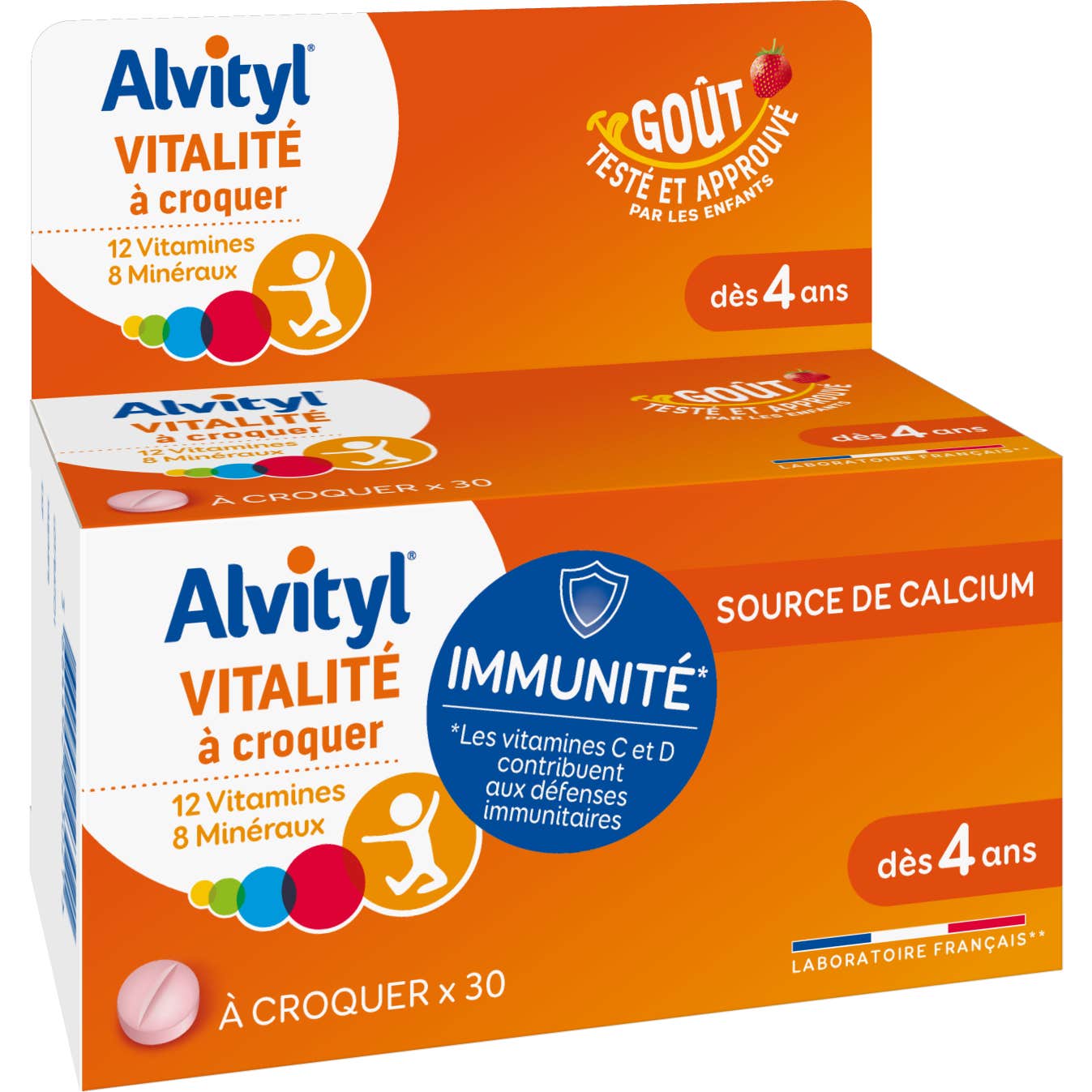 Alvityl Vitalité 30comp masticables