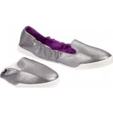 Scholl Pocket Slip On Bailarina Gris Talla 39/40 1 Par