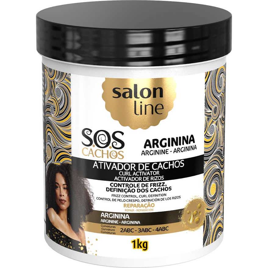 Salon Line S.O.S Cachos Activador Rizos Arginina 1000g