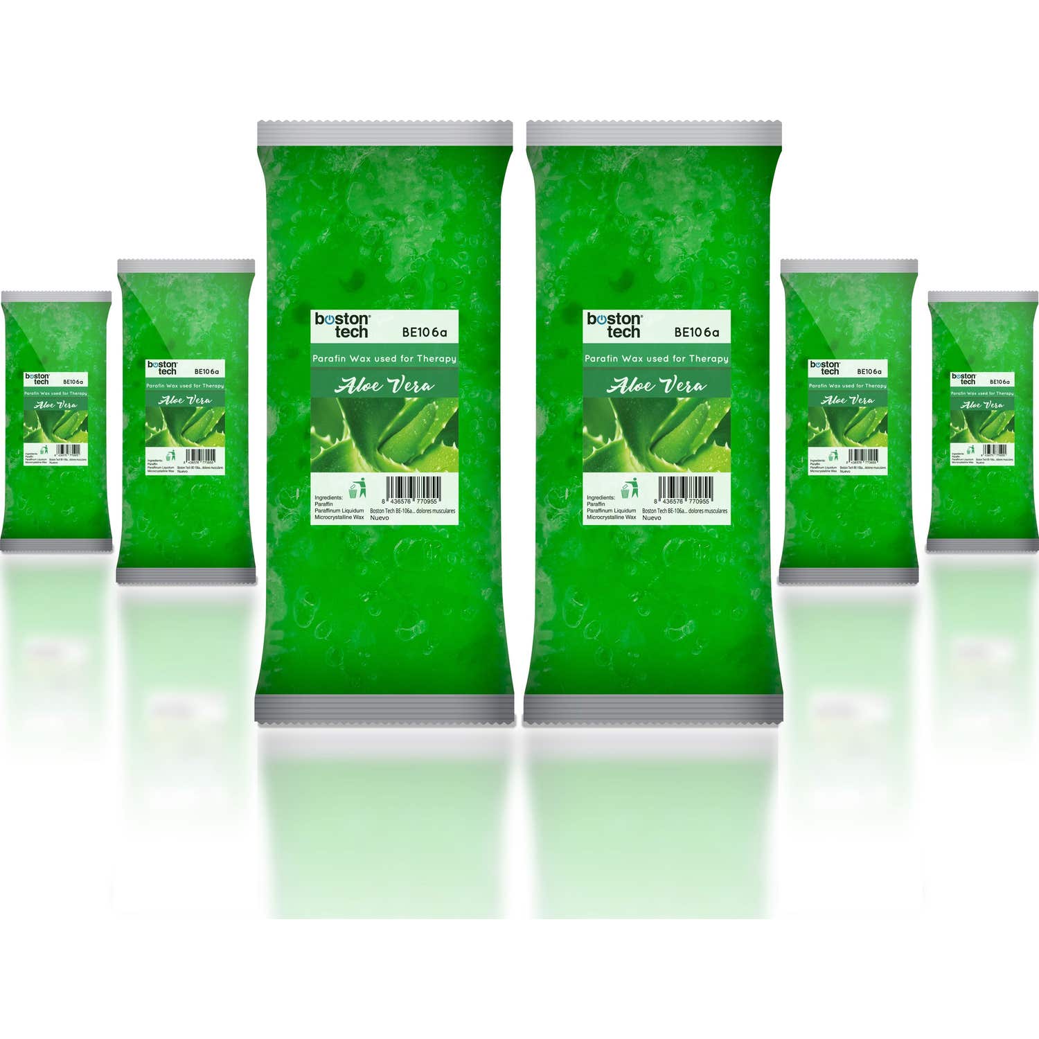 Boston Tech Cera Parafina Pura Aloe Vera 3Kg