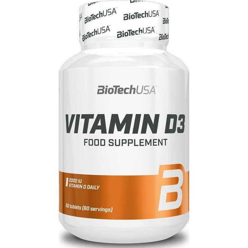 Biotechusa Vitamin D3 60 Tabletas - Imagen 2