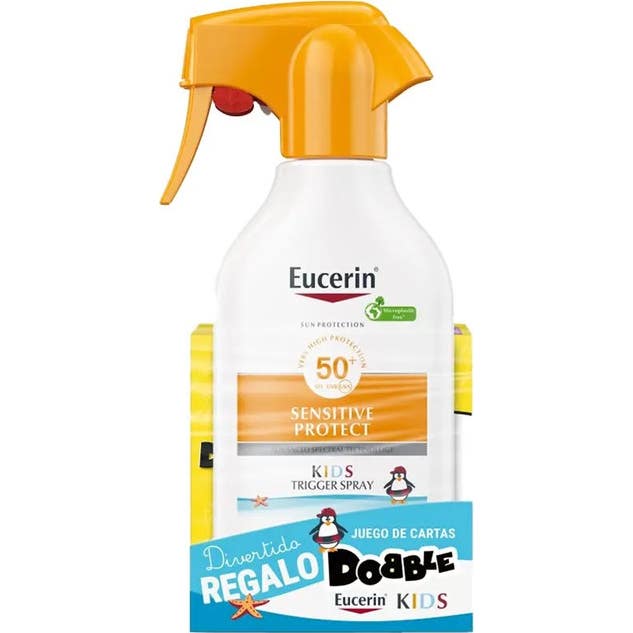 Eucerin Sun Kit Sensitive Protect Kids Spf50 Spray 250 ml + Juego