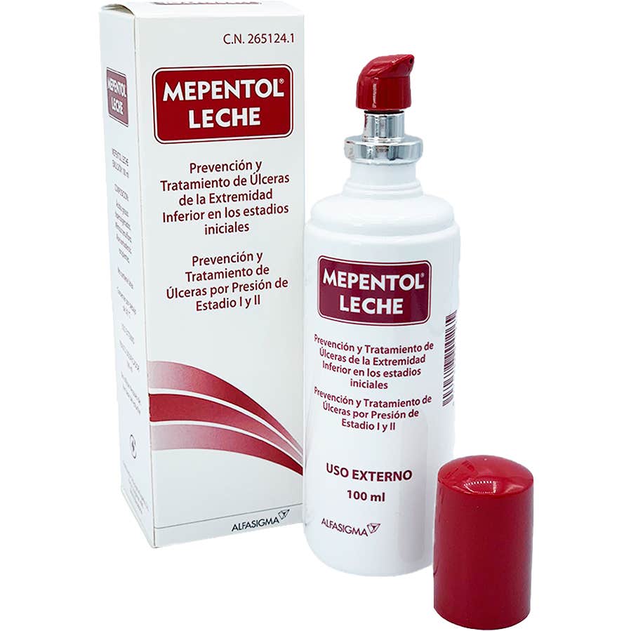 Mepentol Leche Emulsión para Úlceras 100ml