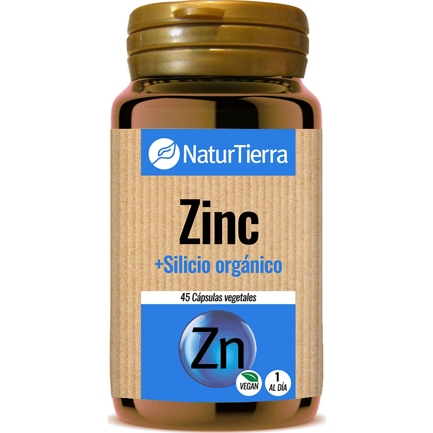 Naturtierra Zinc + Silicio Bio 45caps