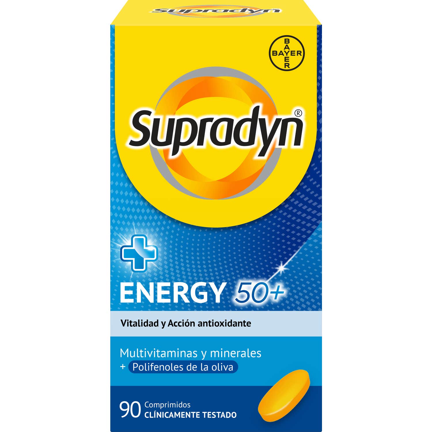Supradyn Energy 50+ Multivitamínico 90comp