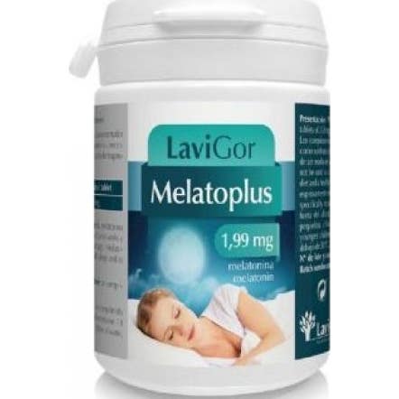 LaviGor Melatoplus 1,99mg con Melatonina 60 Comprimidos