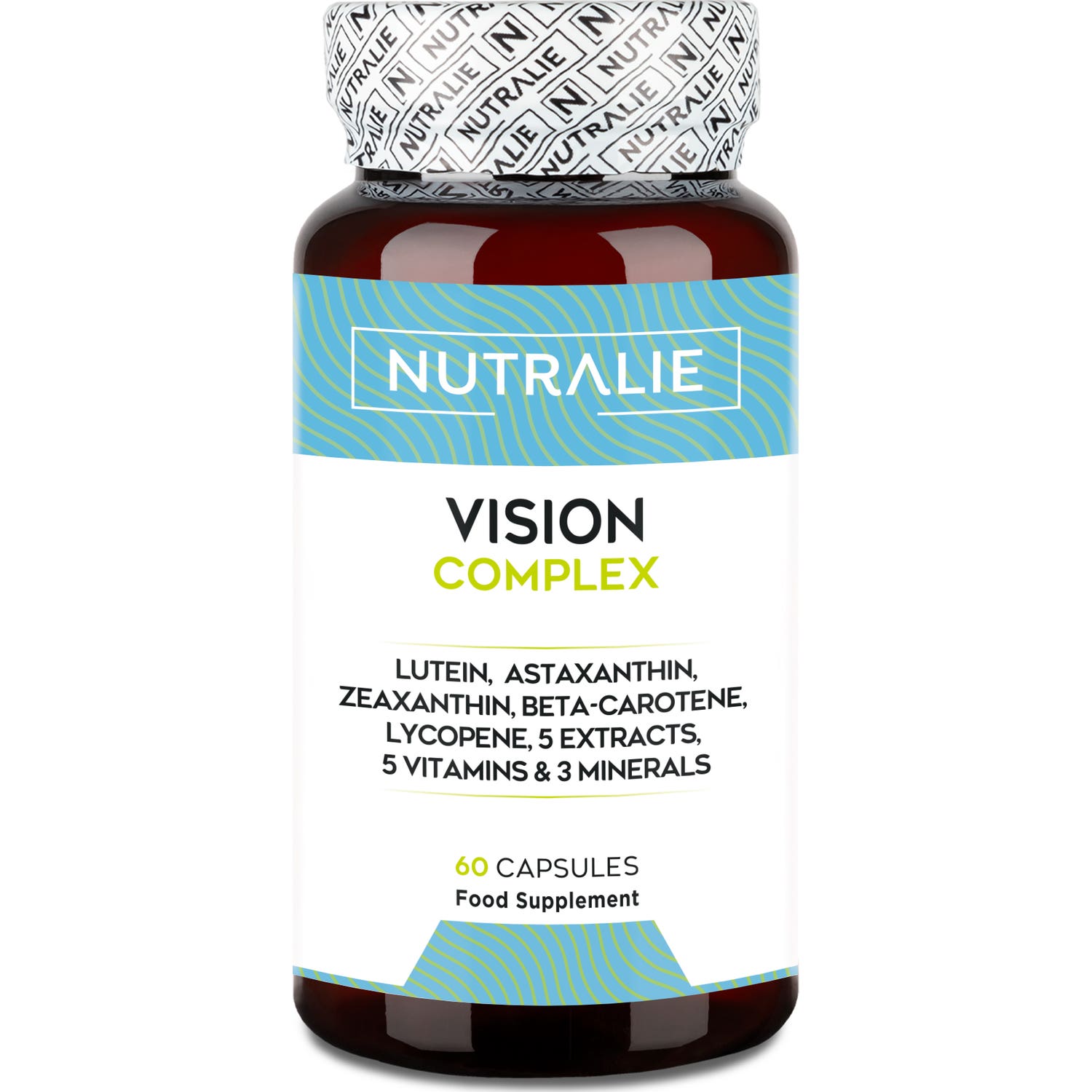 Nutralie Vision Complex de Luteína+Zeaxantina+Astaxantina Ojos 60caps