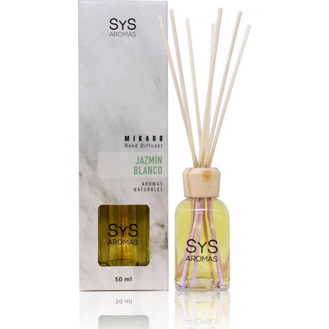Sys Ambientador Mikado Jazmín Blanco 50ml