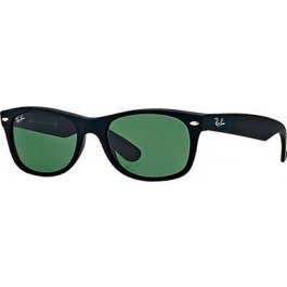 Ray-Ban New Wayfarer Matte Verde Clásica G-15 55mm lente