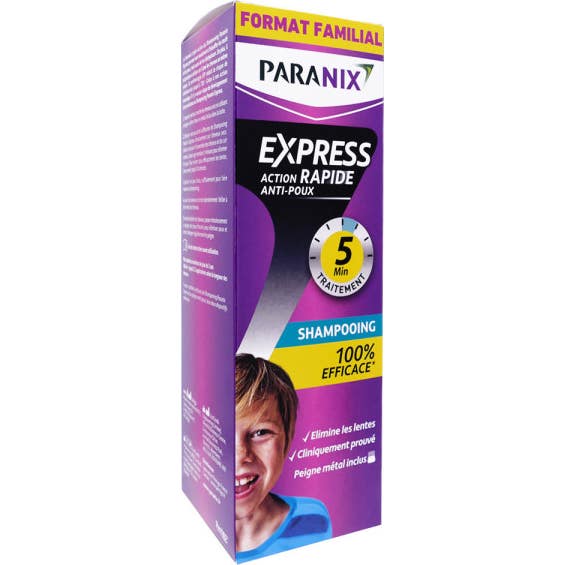 Paranix Express 5min Shampooing Anti-Poux 300ml