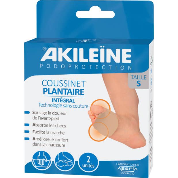 Akilene Podoprotector Intensivo de Plantas Tamaño S X2