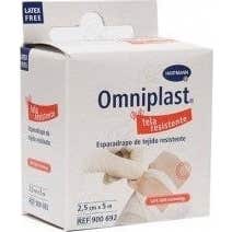 Omniplast esparadrapo tejido resistente 5mx2 5 cm 1 ud