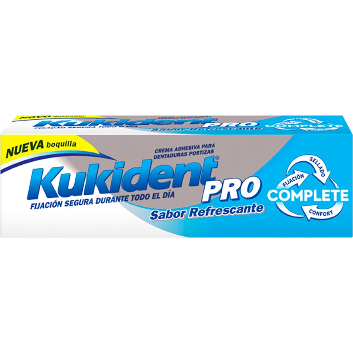Kukident Pro Complete crema adhesiva refrescante 47g