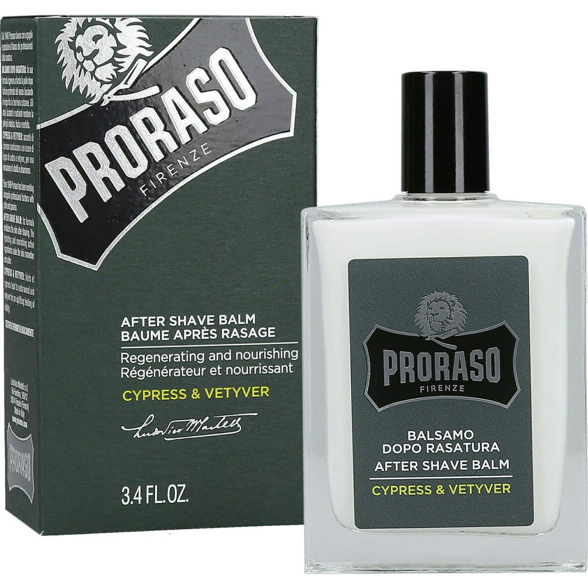 Proraso Bálsamo Después del Afeitado Ciprés Vetiver 100ml