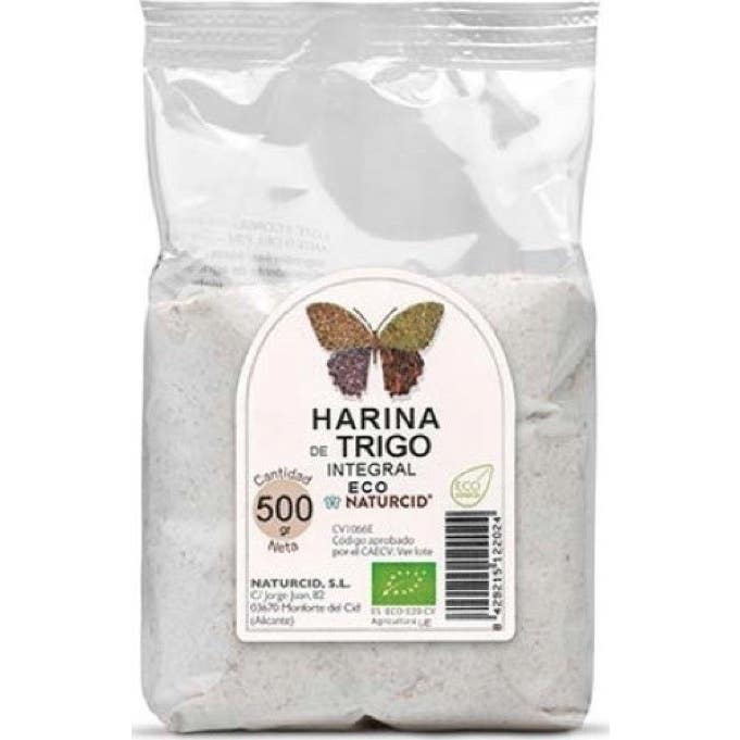 Naturcid Harina Trigo Integral Eco 500 g