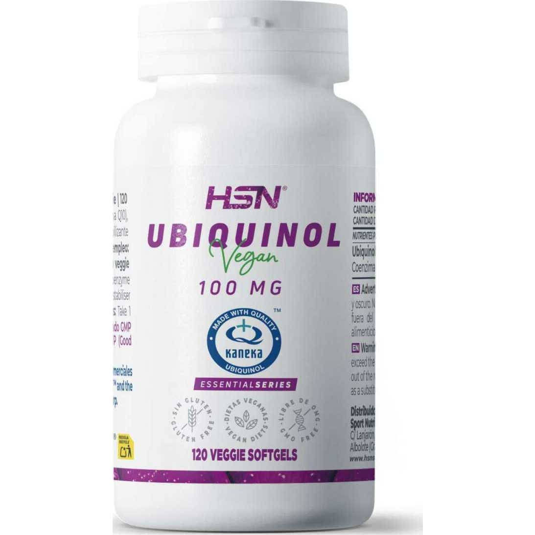Hsn Ubiquinol Kaneka Ubiquinol™ 100Mg 120 Perlas Vegetales